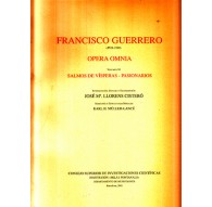 Francisco Guerrero. Opera Omnia Vol. XI