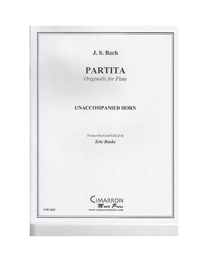 Partita In A Minor BWV 1013