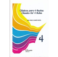 Clásicos para 4 Flautas Vol. 4