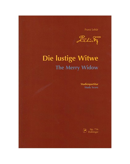 Die Lustige Witwe/ Study Score