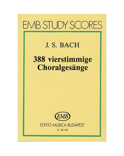 388 Vierstimmige/ Partitura de Estudio