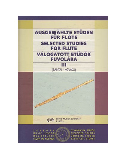 Selected Studies for Flute III