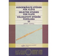 Selected Studies for Flute III