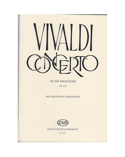 Concerto in Do Maggiore RV 478/ Red.Pno.