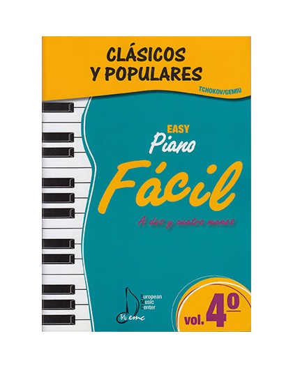 Clásicos y Populares 4 Piano Fácil