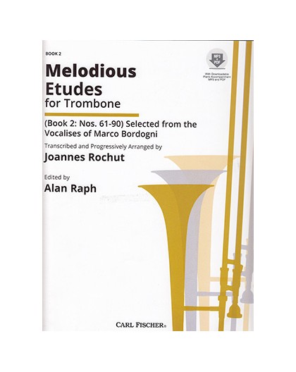 Melodious Etudes for Trombone Book II