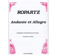 Andante et Allegro. Trombone and Piano