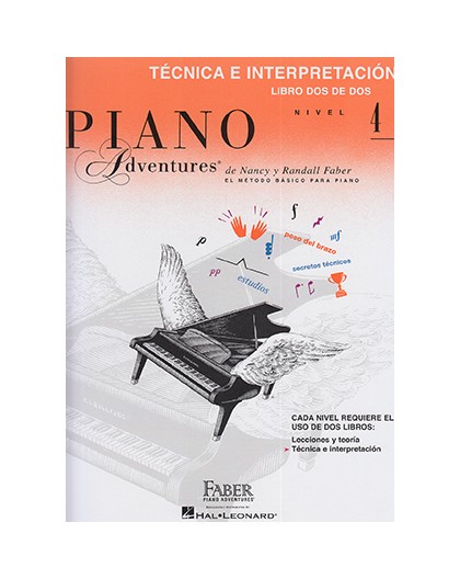 Piano Adventures Nivel 4 Técnica e Inter