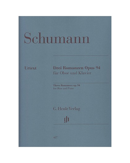 Drei Romanzen Op. 94 für Oboe und Klavie