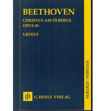 Christus Am Olberge Op.85/ Study Score