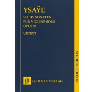 Sechs Sonaten Op. 27/ Study Score