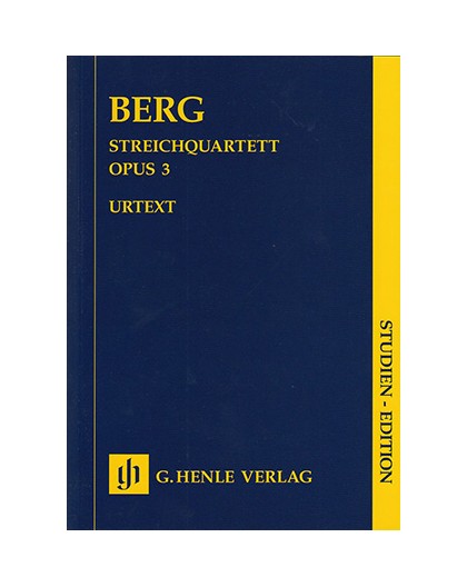 Streichquartett Op. 3/ Study Score