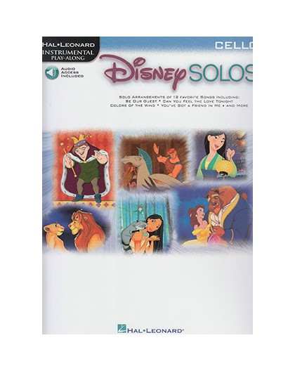 Disney Solos for Cello   Audio Access
