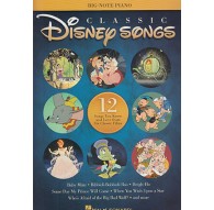 Classic Disney Songs Big-Note Piano