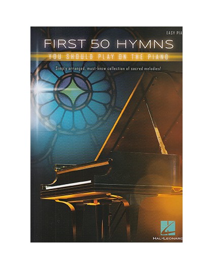 First 50 Hymns Easy Piano