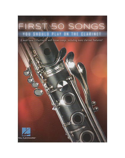 First 50 Songs Clarinet
