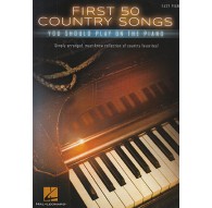 First 50 Country Songs Easy Piano