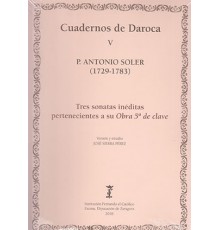 Cuadernos de Daroca V. Tres Sonatas