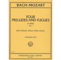 Four Preludes and Fugues K. 404a Set I