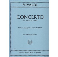 Concerto in E minor, RV 484/ Red.Pno.