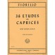 36 Etudes or Caprices