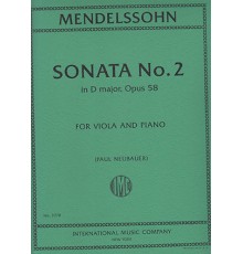Sonata Nº 2 in D Major, Op. 58