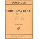 Three Easy Duos Op. 114