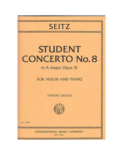 Student Concerto Nº 8 in A Major, Op. 51