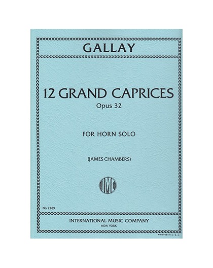 12 Grand Caprices Op. 32