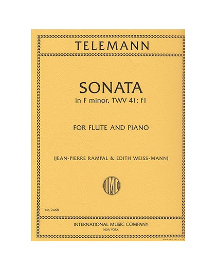 Sonata in F minor TWV 41: f1