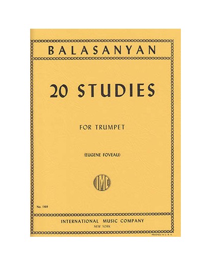 20 Studies for Trumpet