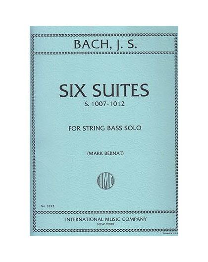 Six Suites BWV 1007-1012 (Double Bass)