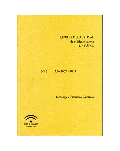 Papeles de Festival de Música Española d