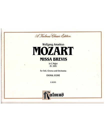 Missa Brevis in C Major K.220/ Red. Pno.