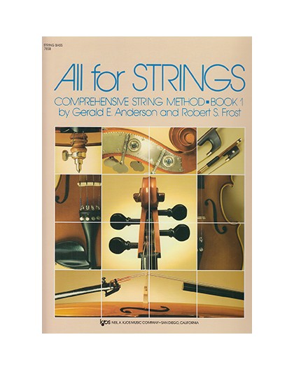All for Strings. String Bass. Book 1