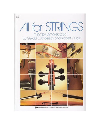 All for String. Viola. Theory Workbook 2