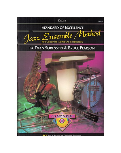 Jazz Ensemble Method Drums   CD Standard