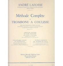 Méthode Complète de Trombone 3 Coulisse