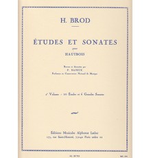 Etudes et Sonates pour Hautbois Vol. 2