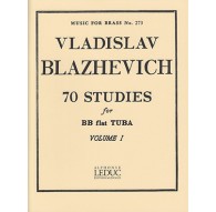70 Studies for BB flat Tuba Vol. I