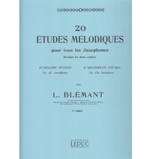 20 Etudes Mélodiques Vol. 1