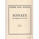 Sonate pour Saxophone Alto et Piano