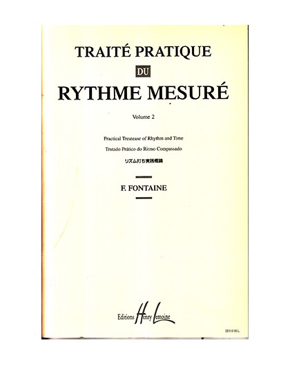 Traité Pratique du Rythme Mesuré