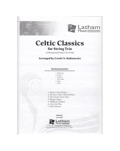 Celtic Classics for String Trio/ Full S