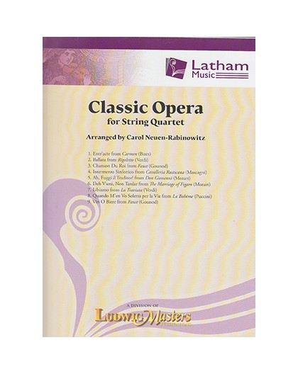 Classic Opera for String Quartet