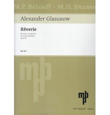 Rêverie Op. 24. Horn and Piano