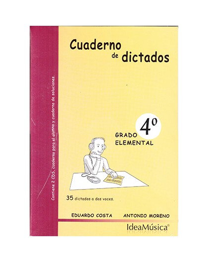 Cuaderno de Dictados 4º   CD Grado Elem