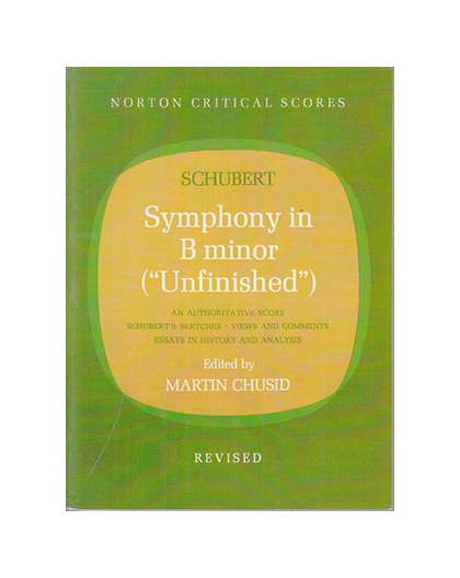 Symphony in B minor Unfinished/ Score