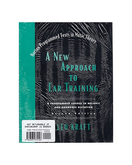 A New Approach to Ear Training   CD