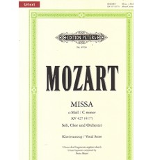 Missa C moll KV 427 (417a)/ Vocal Score